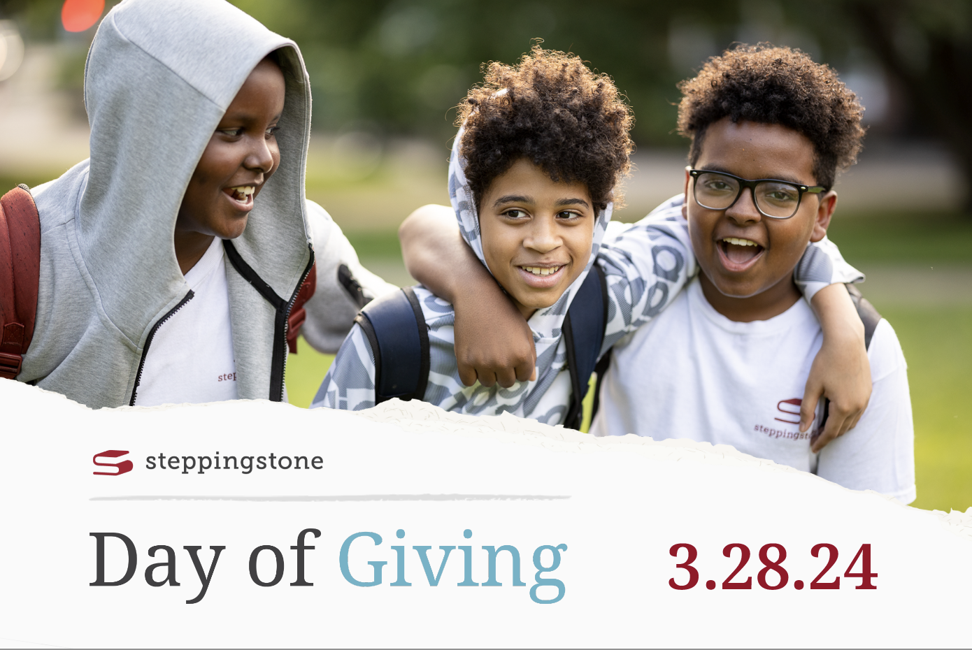 Steppingstone Day of Giving: 3.28.24